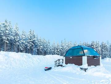 Фото номера Стеклянное иглу Отель Arctic SnowHotel &amp; Glass Igloos г. Синетта 16